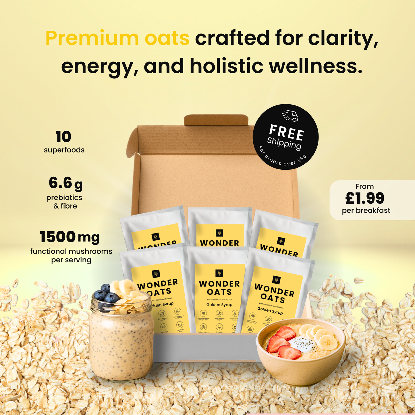 Wonder Oats | Golden Syrup